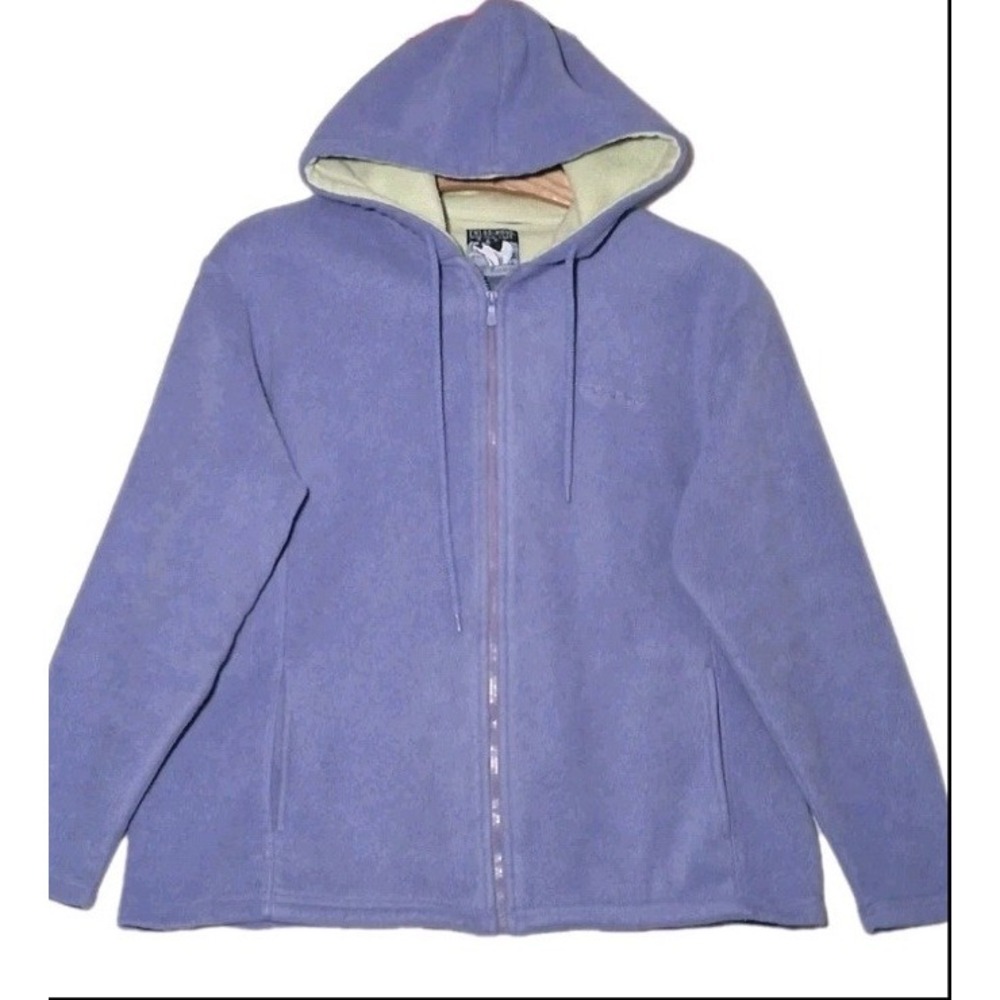 Big Dogs Polar Dogs Size Large High Tech Gear Purple Fleece Jacket